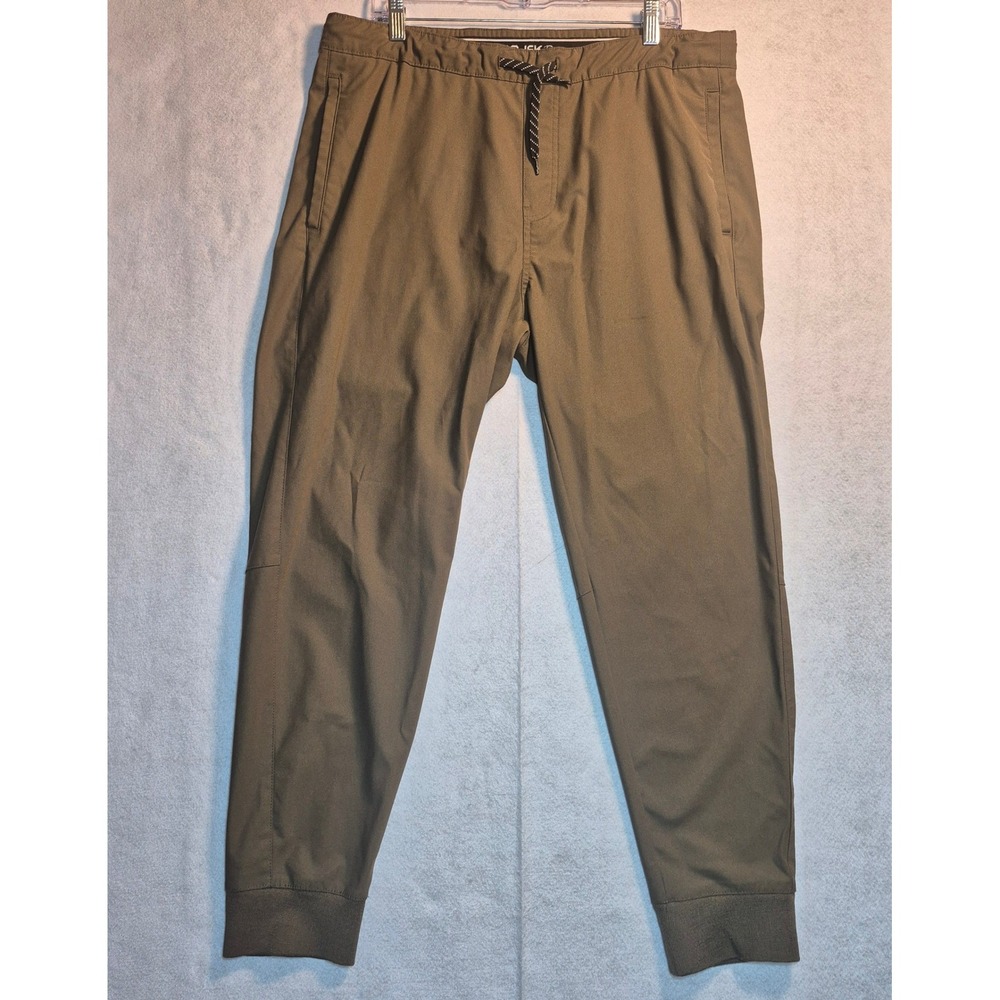 Projek Raw Jogger Pants Mens XL Cashew Brown Stretch Drawstring Tapered